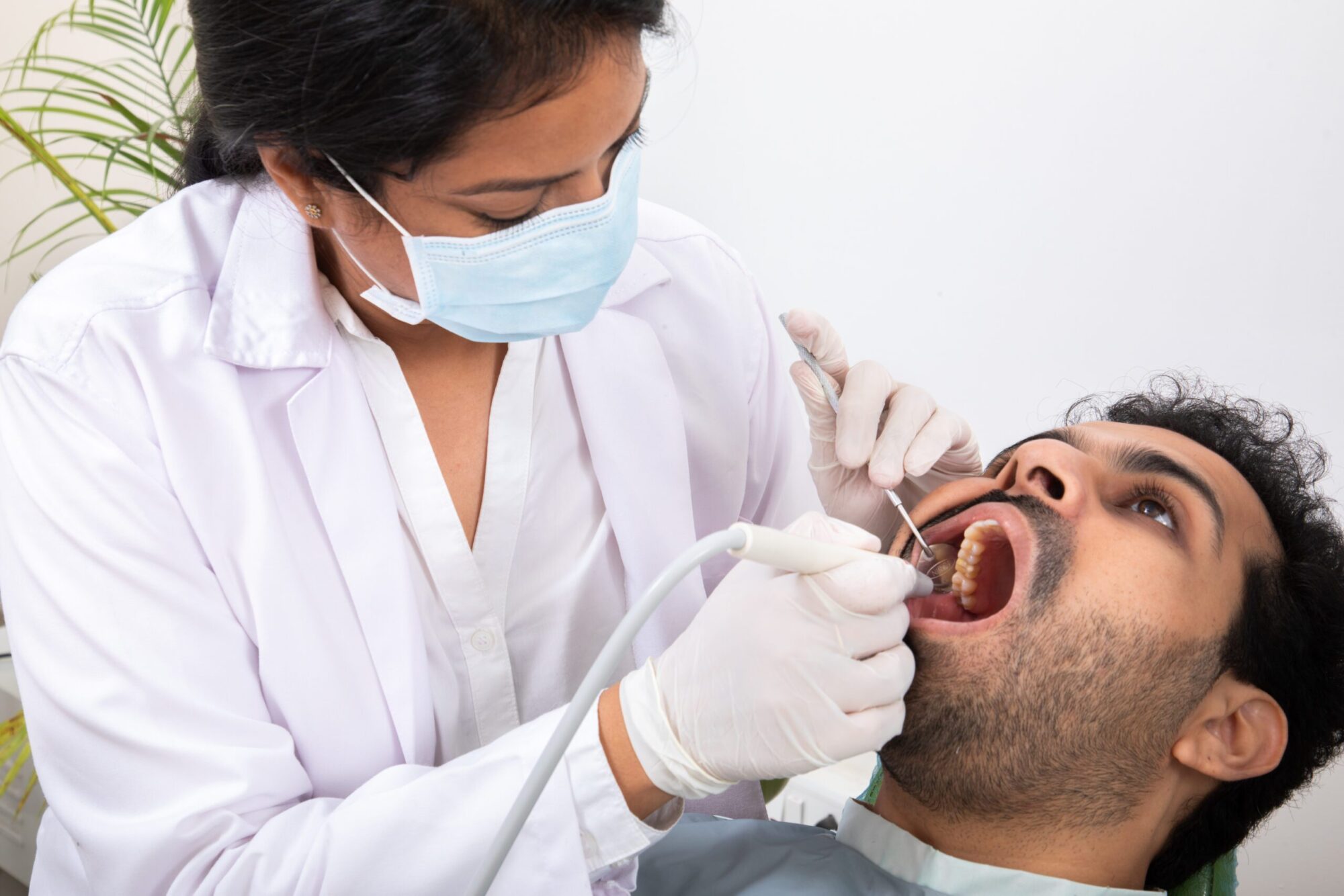 Dr.Spandana's Dentistry, Patient Under consultation at Khajaguda, Hyderabad