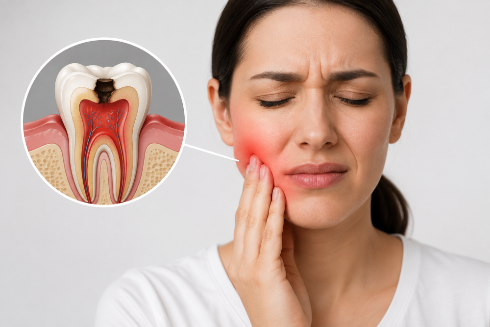 single sitting root canal treatment
